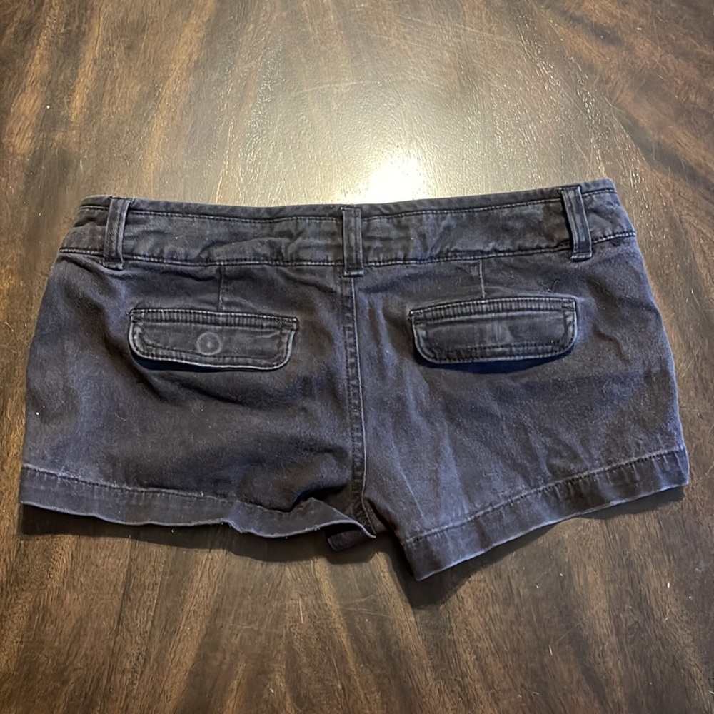 American Eagle Stretch Short Jean Shorts 14 1/2 inches - Picture 2 of 3